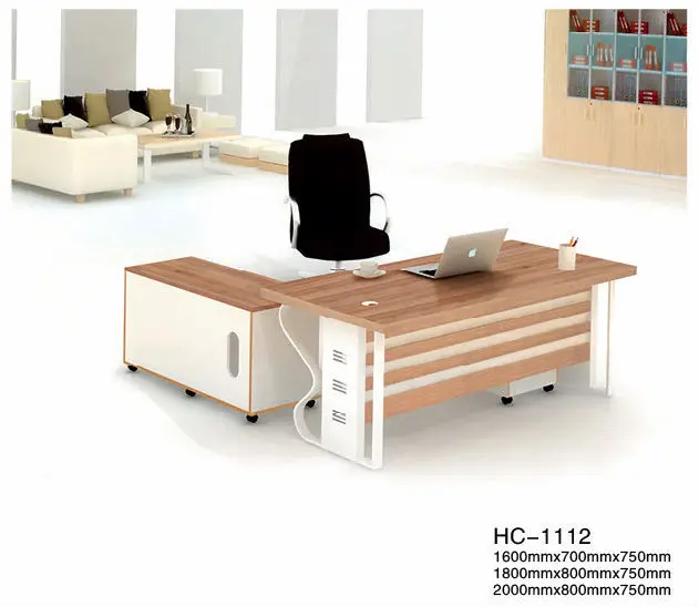 1.8M modern furniture executive desk with computer keyboards HC-1108