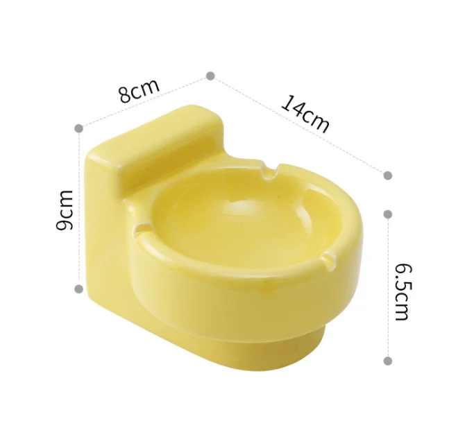 Logo Printed Custom Pocket Ashtray Ceramic Ashtray Cigars Pink Ashtray