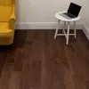 Wire Brushed Coffee Color Engineered Natural Oak Parquet Flooring Boards