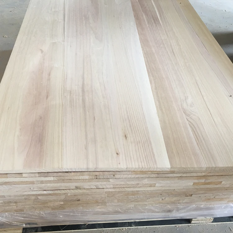 Solid Edge Glued Panels Paulownia Wood For Sale Buy Edge Glued Panels