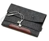 Waterproof felt documents purse/ pouch / case / bag