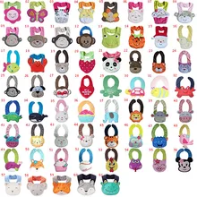 Kids Girl Boy Baby Bib Animals Cotton Saliva Towel Waterproof Infant Lunch Bibs