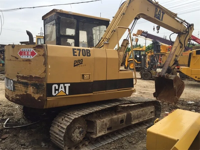 0.74m3 Bucket Size Caterpillar Excavator,Original Color 12 Ton Cat Used