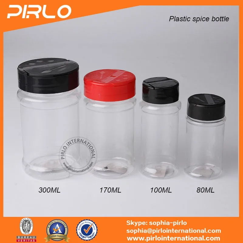 80ml 100ml 170ml 300ml Spice Bottle Salt Pepper Powder Packing Use