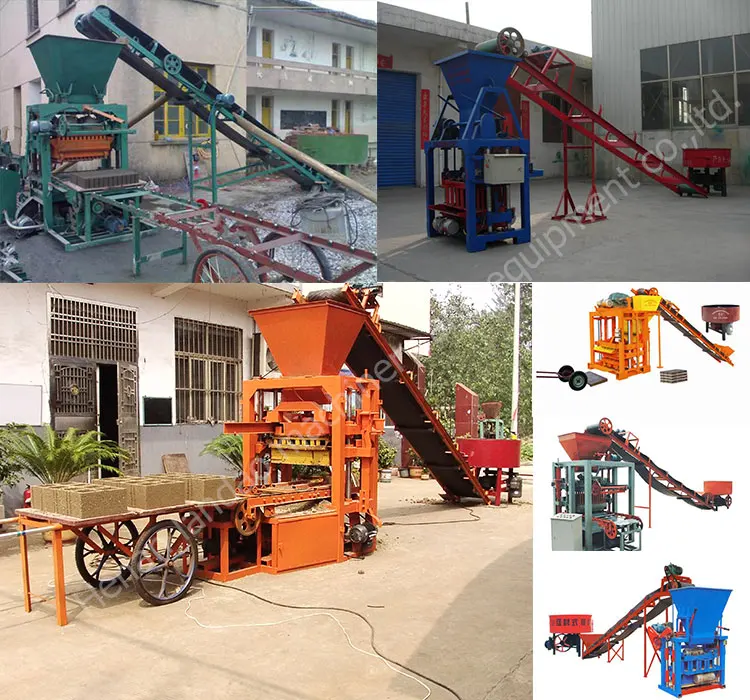 China Manual Moving Low Price Small Brick Making Machine For Sale