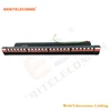 Used for Network Cabling, FTP Cat.6A Electronic Shielded Patch Panel