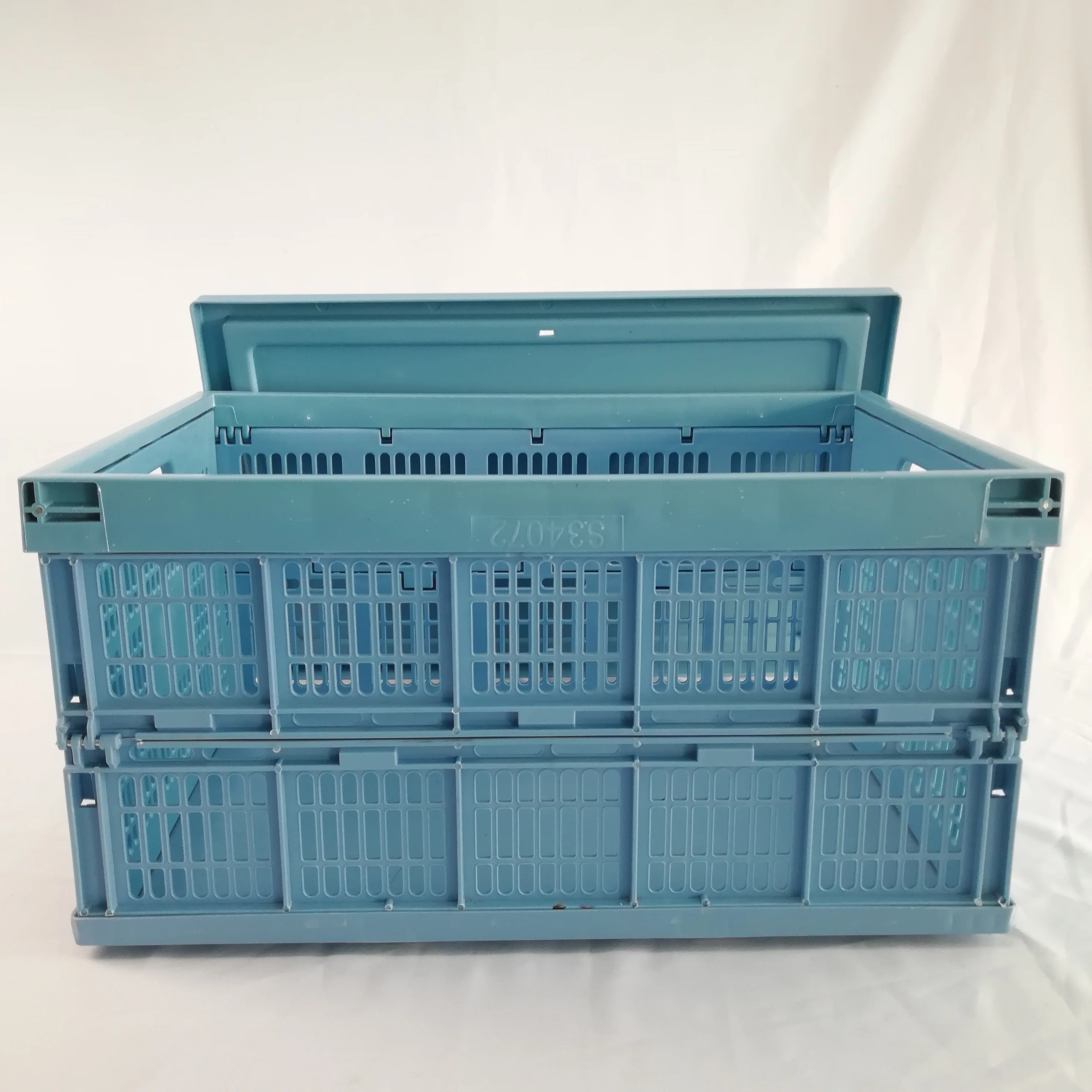 45l Large Plastic Crate For Mushroom And Fruit With Lid Buy