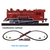 [JK TOYS] Battery Operated Plastic Plastic Train Tracks Toys Set