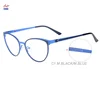 9347 Wholesale different color cool cat eye glasses lenses optical