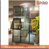 Aluminium composite panel cladding glass curtain wall double wall