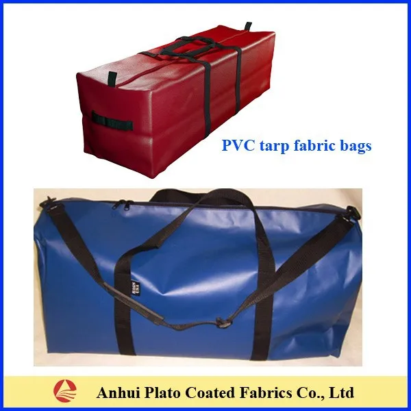 Customized Waterproof Woven Tarp Bag Made In Pvc Tarpaulin Fabrics ...