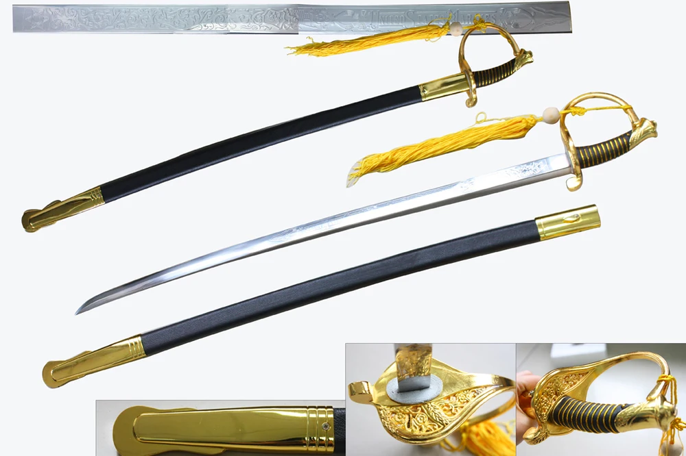 440 Stainless Steel Ceremoinal Military Navy Military Swords Buy 440