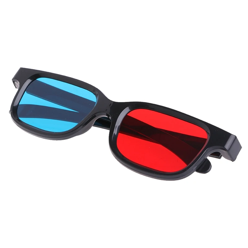 Lot Of 4 Pairs – 3D Anaglyph Glasses (Red/Cyan) – New, Bulk Pack