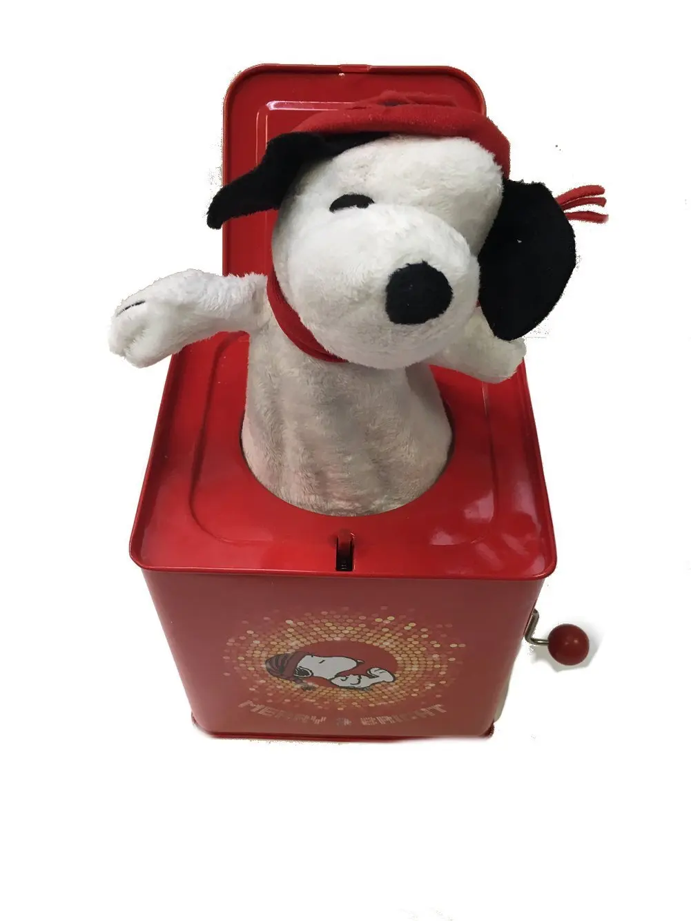 snoopy jack in the box toy