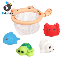 Fishing game rubber water spray toy baby shark bath.jpg