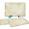 Customized dry erase grid wargame mats battle game table top rpg dnd map desk mat