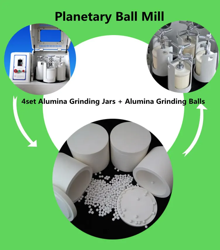 alumina jar for planetary
