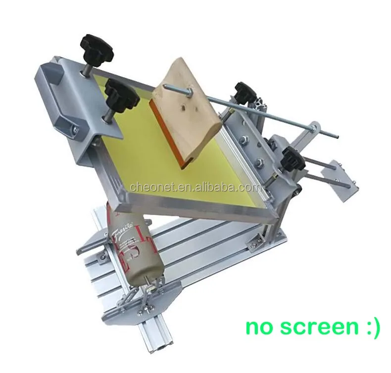 NEW Manual Cylinder Press Printer Curved Screen Printing Machine For Cylindrical 