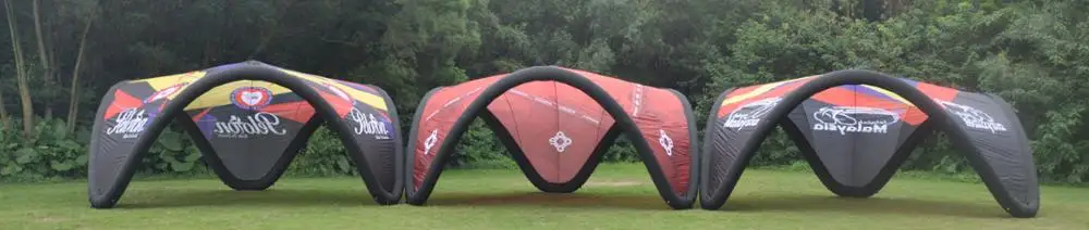 Air sealed double layers Inflatable sports event celebration arch, Inflatable racing start finishing line arch//