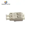 ceramic sleeve, no flange lc optical coupler duplex