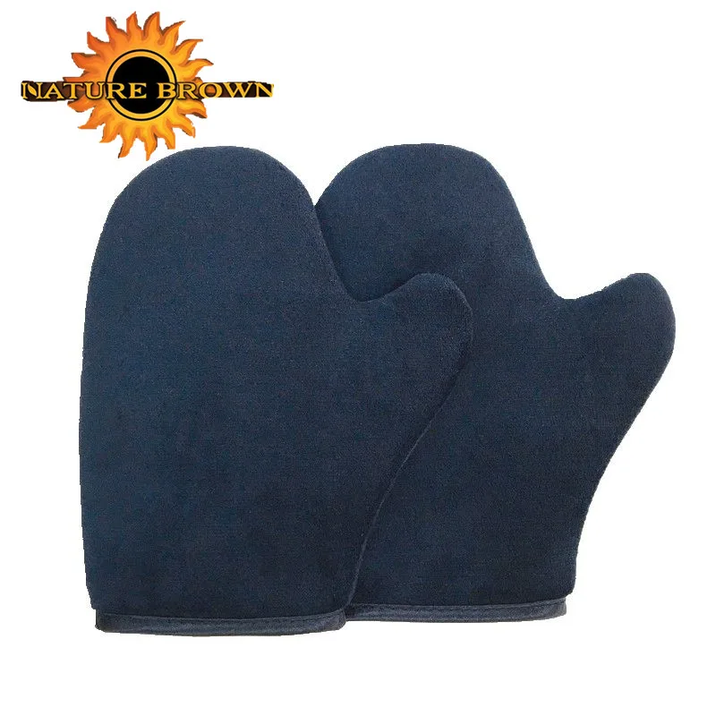 
Factory custom waterproof applicator sponge tanning mitt 