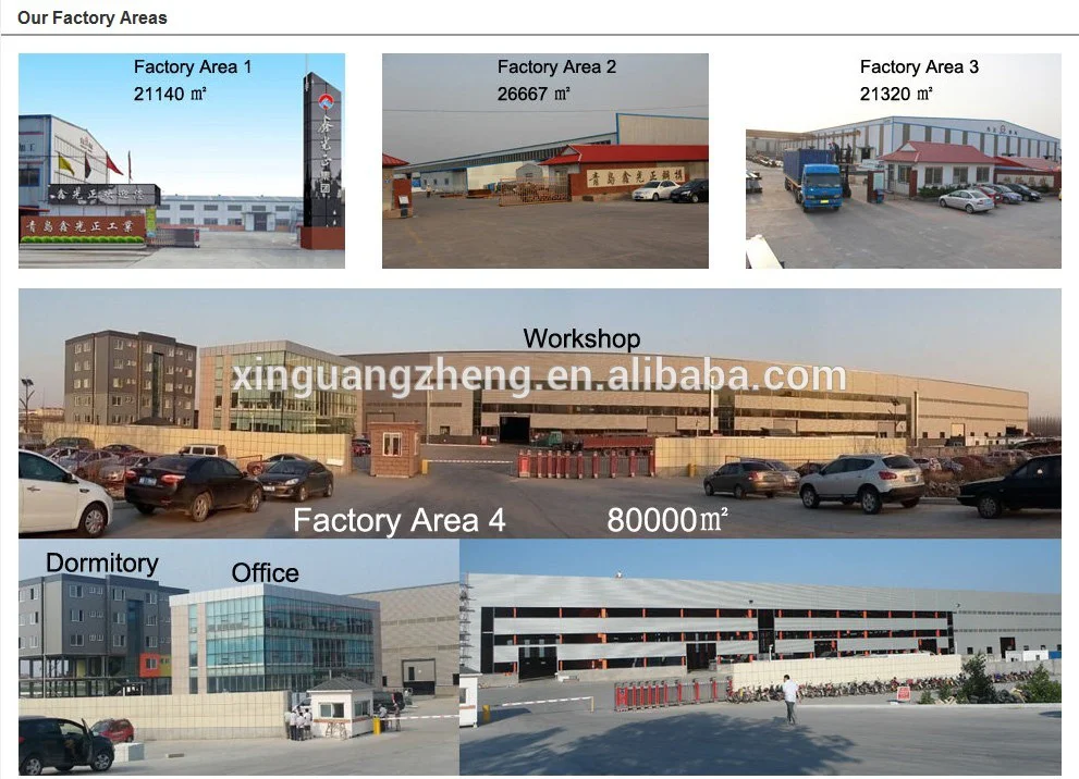 Steel structure automatic sliding aircraft hangars doors