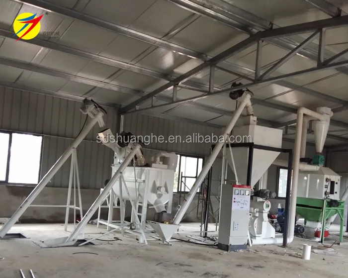 chicken feed  line