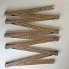 2M Inside Reading Tools Folding Wooden folding Ruler Measuring Meter Measure Tool wood engineer ruler 2m Metric/English Ruler