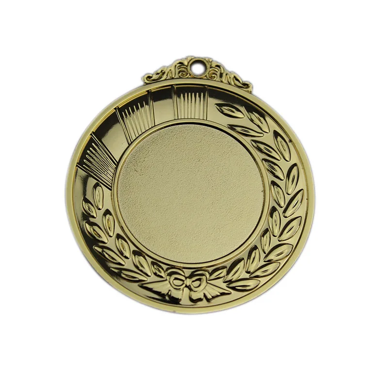 2 Sides Embossed Engraving Gold Blank Medal For Sale - Buy Blank Medal ...