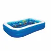 New Bestway 54177 3D Undersea Adventure Kiddie Play Pool 2.62m*1.75m*51cm