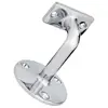 Heavy Duty 1 1/2 Inch Length Handrail Bracket Soild Brass Chrome Finish