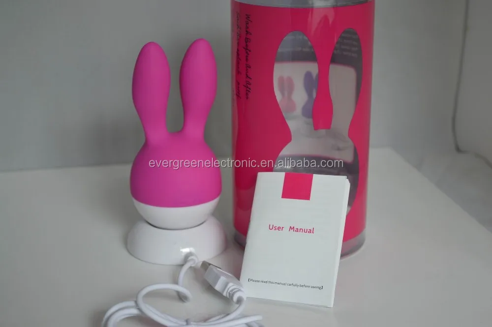 10 Speed Waterproof Silicone Cute Rabbit Vibrator Personal Sex Vibrator