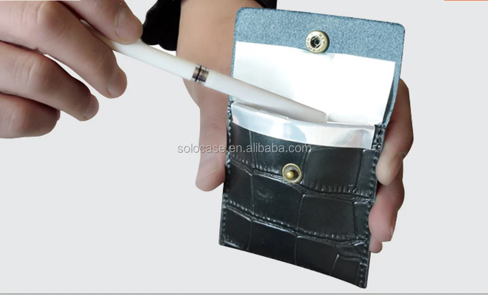 Portable Pocket Ashtray Reusable Eco Bag Odorless Pouch Travel Case
