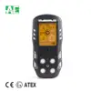 CE ATEX approved CO H2S O2 CH4 portable 4 Gas Meter