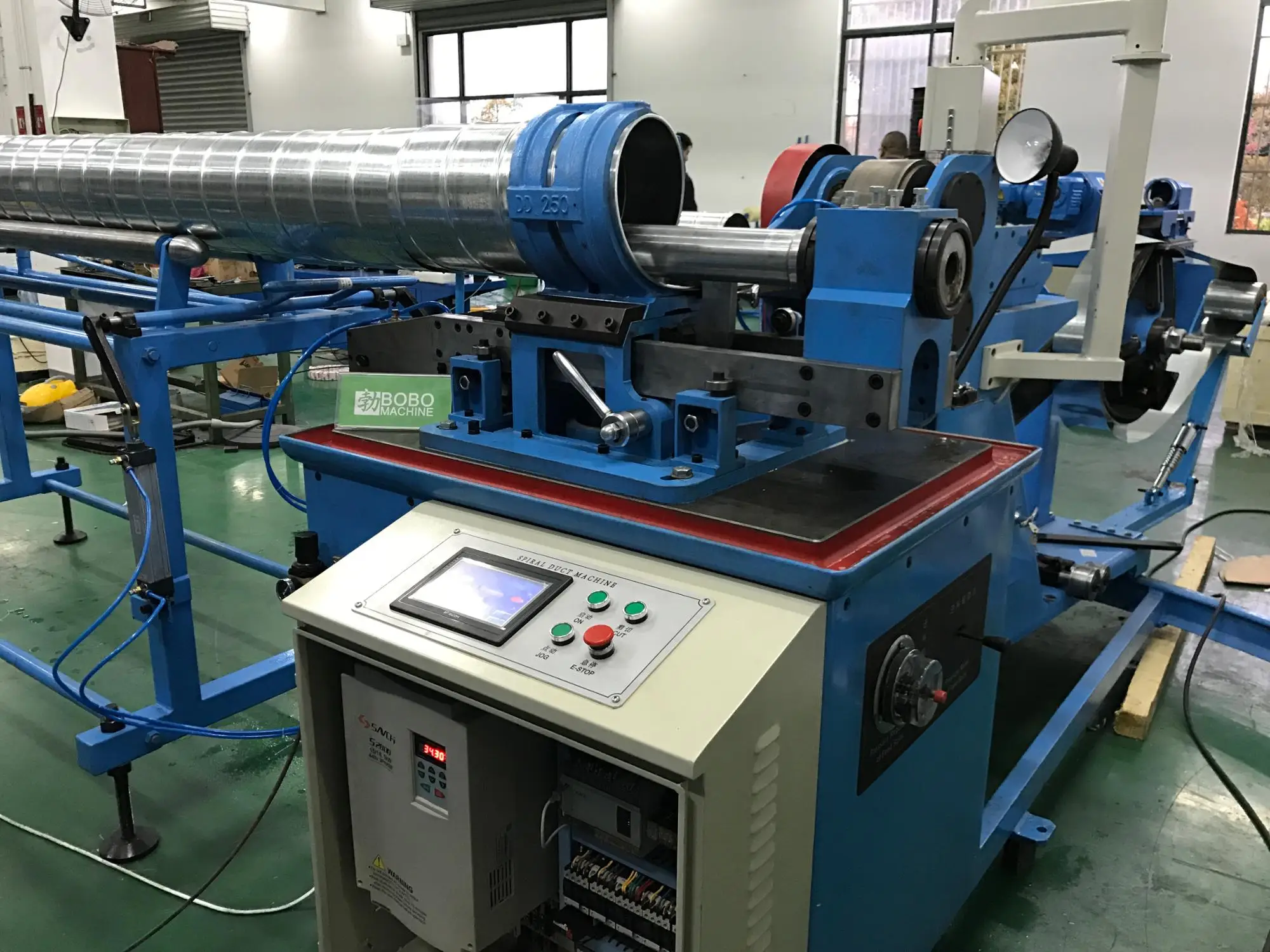 Havc Round Spiral Duct Forming Machine Spiral Tube Former Buy Havc