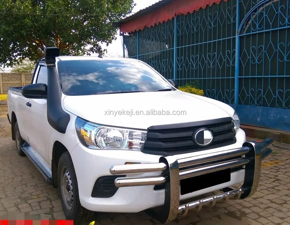 Double S/s Steel Front Grill Bumper Guard For Hilux Vigo Buy Steel