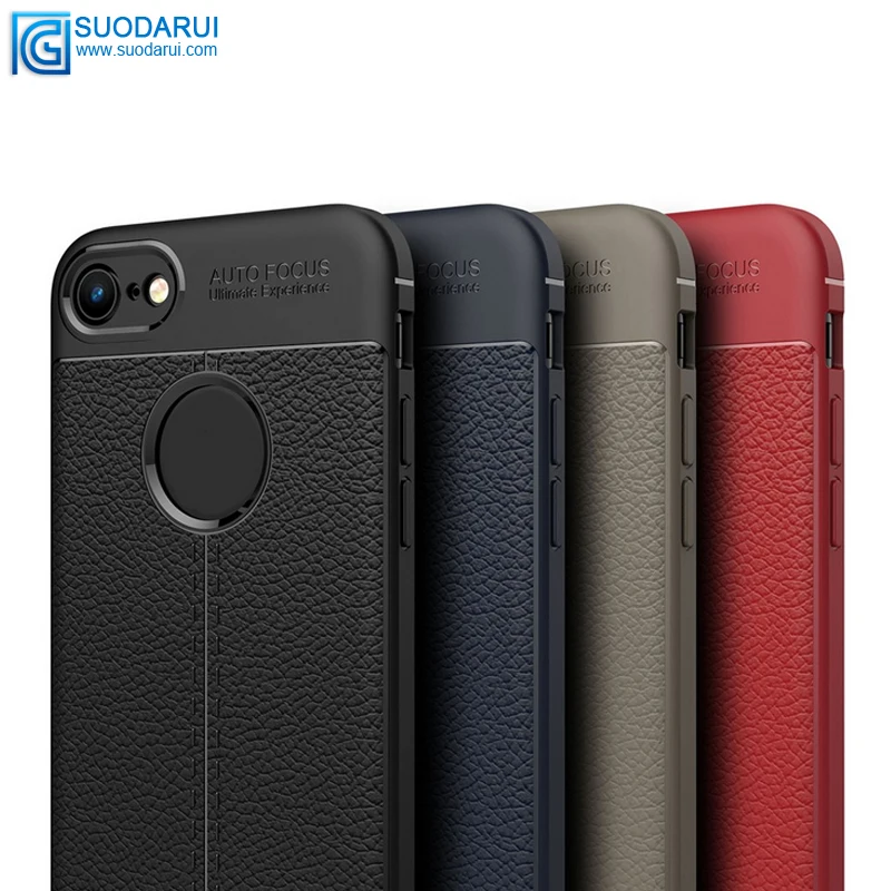 Hot selling Shockproof Case Soft tpu case For Iphone 7/8 / 7 Plus /8PLus Carbon fiber Cover