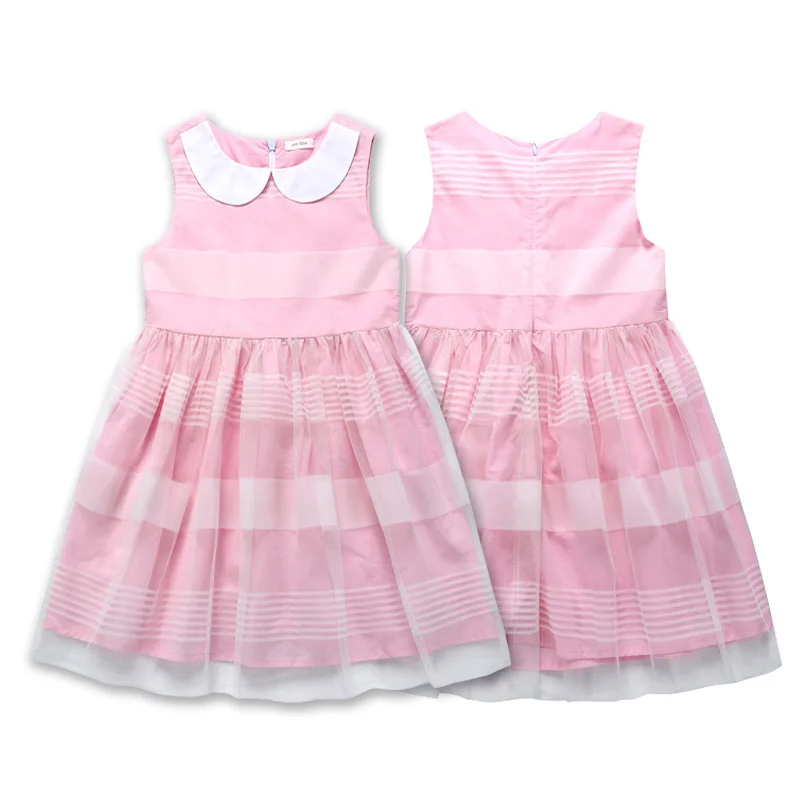 High Quality Kid Smart Casual Dress Sleeveless Chiffon Sexy Wear For ...