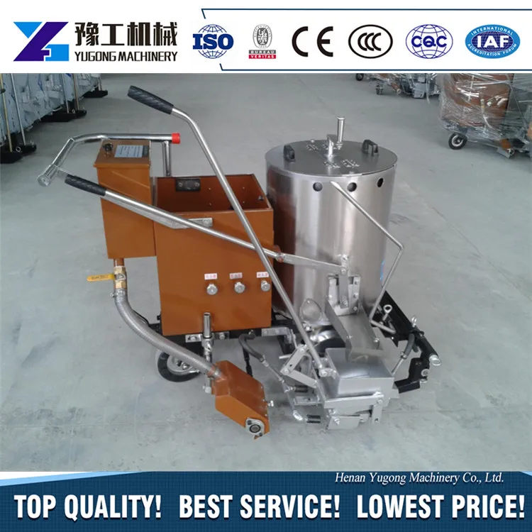 Cheapest Manual Handpushed Screed Thermoplastic Road Marking Machine