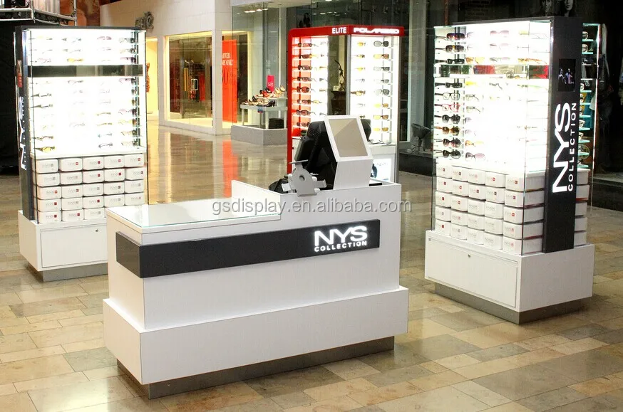 Attractive Shopping Mall Display Kiosk For Eyewear Shop Buy Shopping