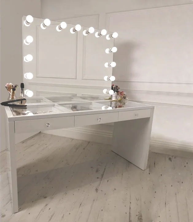 Bedroom Makeup Station Vanity Table With Mirror Drawers Product Bedroom Makeup Station Vanity Table With Mirror Drawers Product