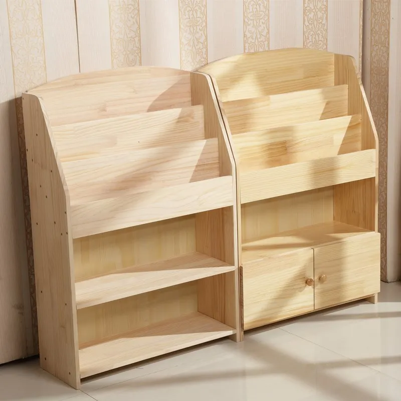 childrens wooden bookcase