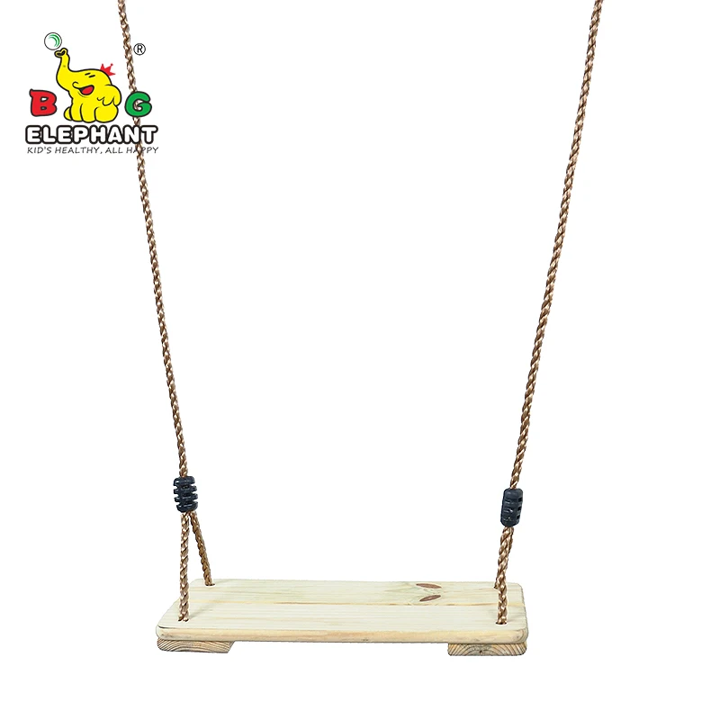 Custom Design Comfort Natural Outdoor Wooden Swing Seat With Rope Buy