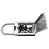 Portable 4 Digits Security Metal Keys Storage Lock Safe Box