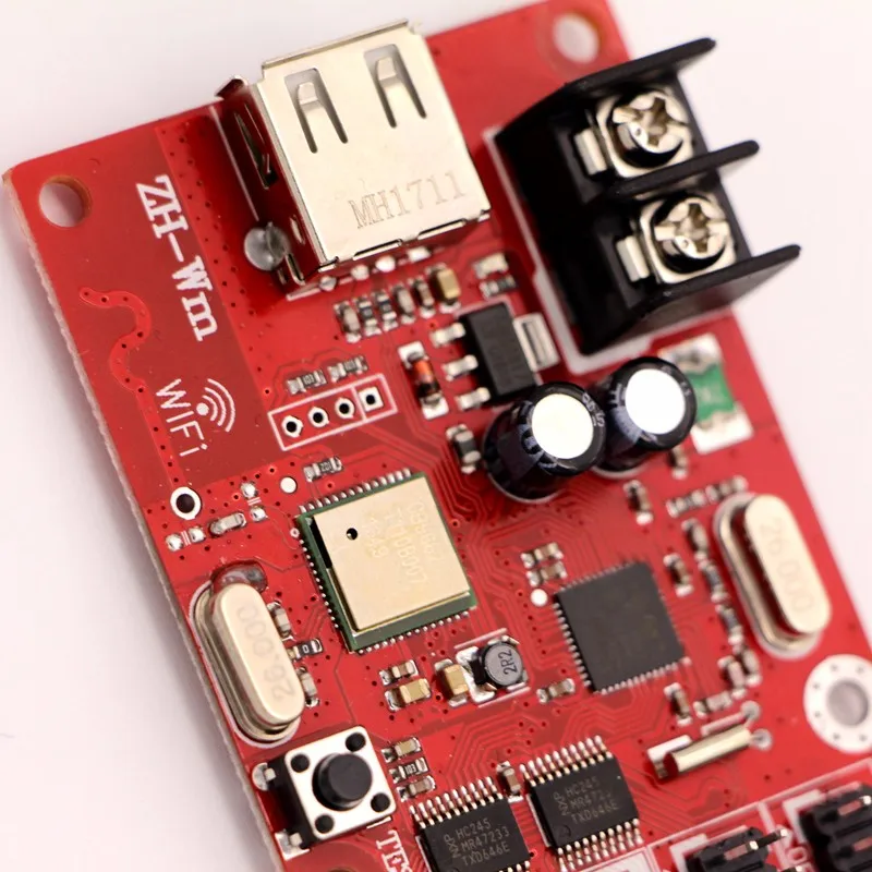 Free Led Display ZHWm WiFi Control Software Led Control Card, Send