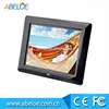 8"inch led monitor full hd display , interactive advertising equipment , floor standing hd lcd advertising with spin screen