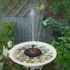 2019 hot sales Free Standing Rose Bird Bath DC Solar Fountain Pump Brushless Pump for Garden and Patio Watering 7v 1.2w 180LPH