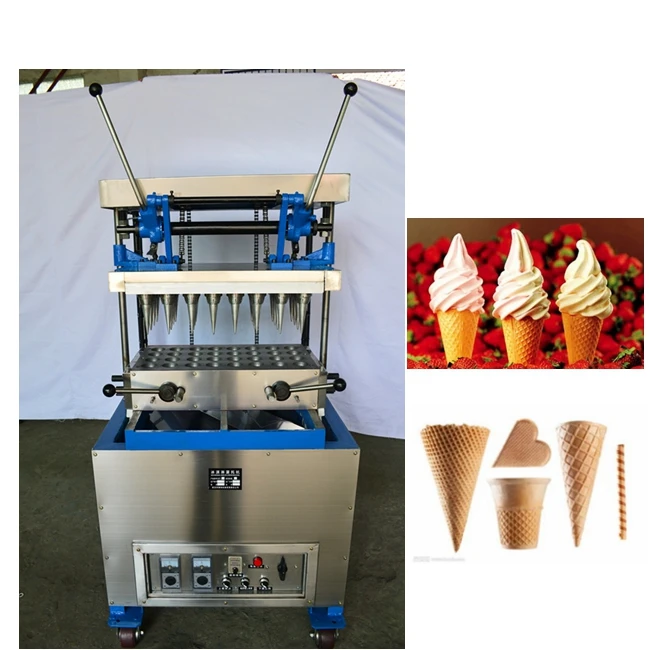 Big Capacity Ice Cream Corn Maker/ Waffle/horn/torch Ice Cream Cone ...