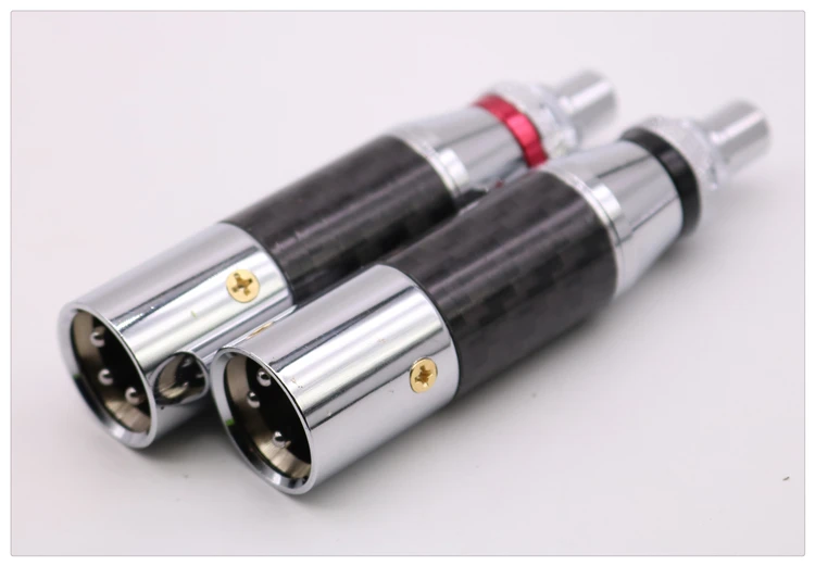preto xlr fibra de carbono telúrio cobre
