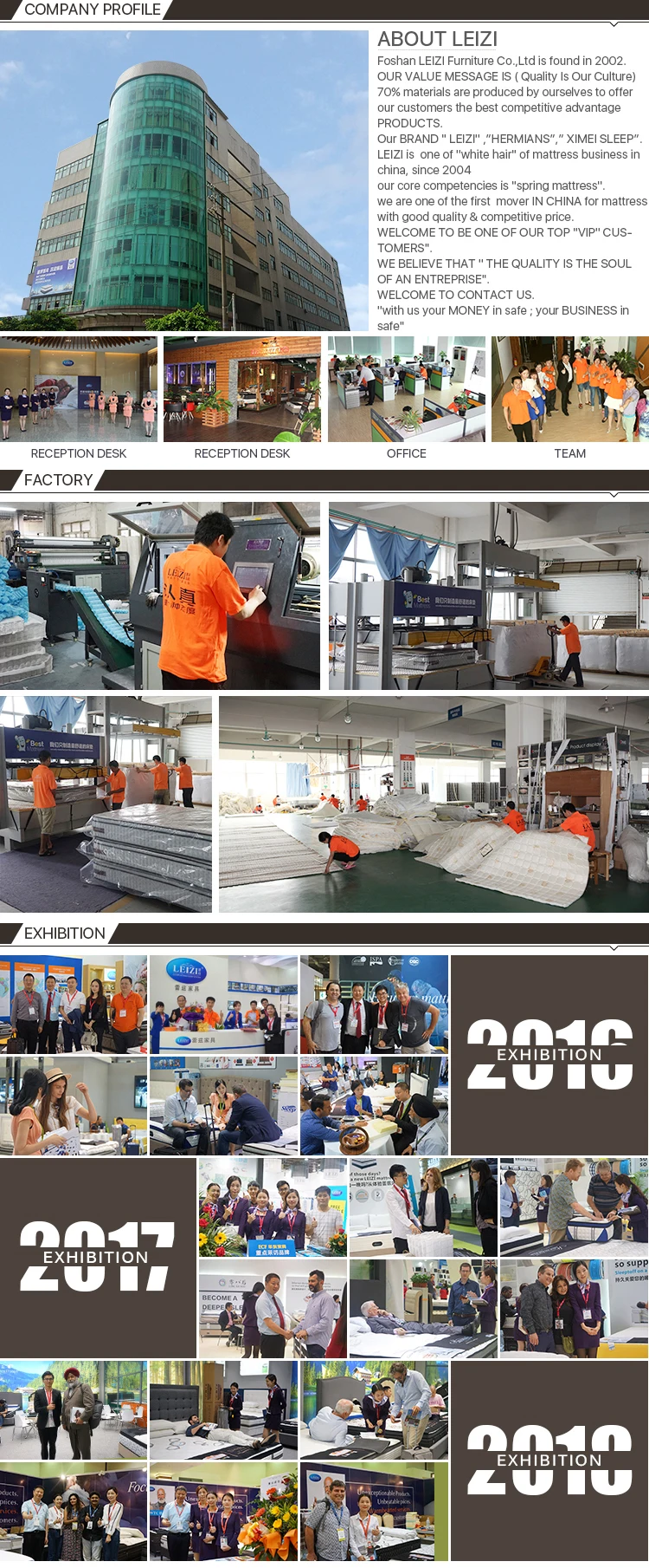 Royal Comfort Super King Size koil Chinese Bed Spring Cool Gel Mattress